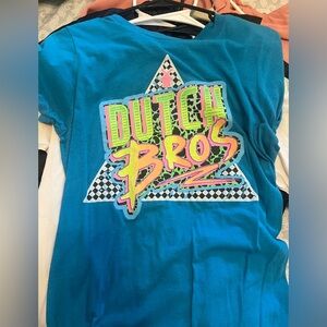 80s Style Dutch Bros Tshirt